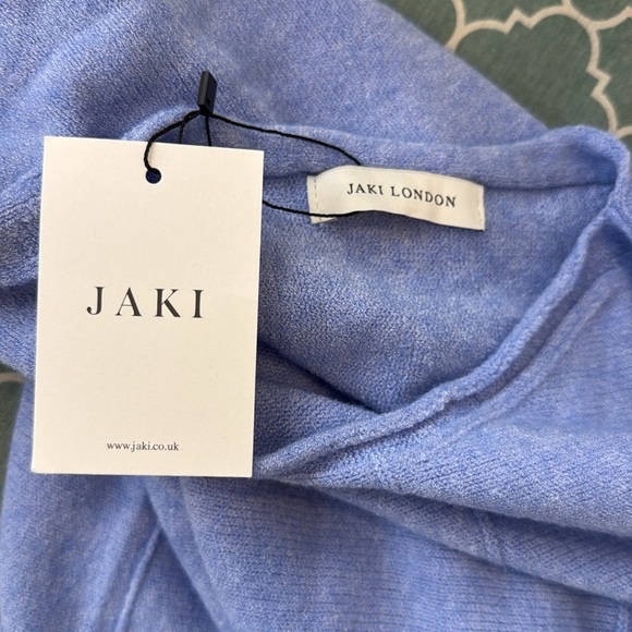 Blue Oversized Sweater by Jaki London NWT One Size - Picture 3 of 5